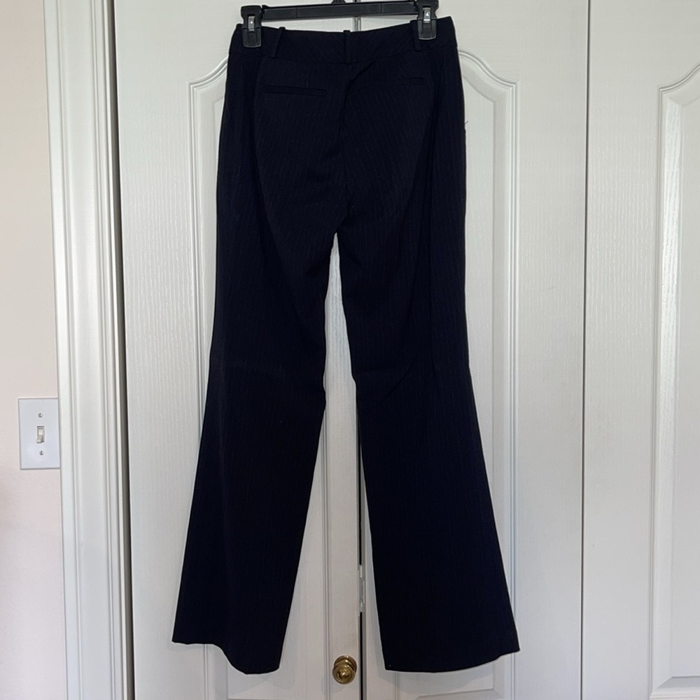 Banana Republic Navy Pinstrip Pantsuit Size 2